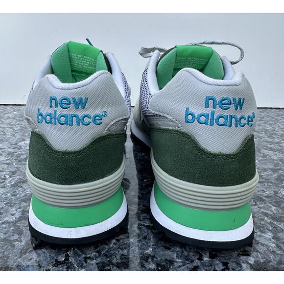 New Balance 574 Day Hiker Gray Green Casual Lifestyle Sneakers Men’s Size 10.5 main image 6